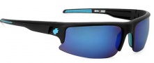 Spy Optic Rivet Sunglasses Sunglasses - Matte Black / Bronze W/ Light Blue Spectra