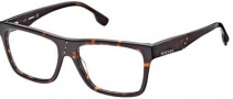 Diesel DL5002 Eyeglasses Eyeglasses - 052 Shiny Dark Havana