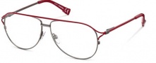 Diesel DL5017 Eyeglasses  Eyeglasses - 068 Shiny Gunmetal / Red 