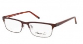Kenneth Cole New York KC0178 Eyeglasses Eyeglasses - 048 Shiny Dark Brown