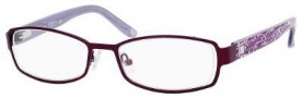Liz Claiborne 378 Eyeglasses Eyeglasses - 0Y76 Purple Floral 
