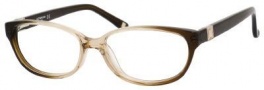 Liz Claiborne 389 Eyeglasses Eyeglasses - 0JPR Brown Fade Glitterz 