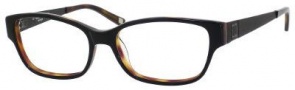 Liz Claiborne 390 Eyeglasses Eyeglasses - 0BG4 Black Dark Tortoise 