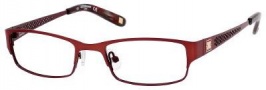 Liz Claiborne 419 Eyeglasses Eyeglasses - 0FC9 Red Rose Demi 