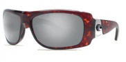 Costa Del Mar Bonita Sunglasses Tortoise Frame Sunglasses - Silver Mirror / 580G