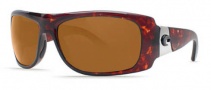 Costa Del Mar Bonita Sunglasses Tortoise Frame Sunglasses - Dark Amber / 400G