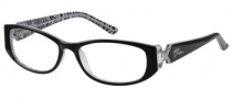 Harley Davidson HD 343 Eyeglasses Eyeglasses - BLK: Black On Zebra