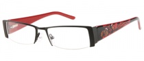 Harley Davidson HD 386 Eyeglasses Eyeglasses - BLK: Satin Black 