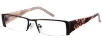 Harley Davidson HD 386 Eyeglasses Eyeglasses - BRN: Shiny Brown 