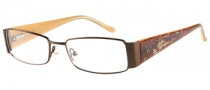 Harley Davidson HD 393 Eyeglasses Eyeglasses - BRN: Shiiny Brown 