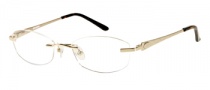 Harley Davidson HD 506 Eyeglasses Eyeglasses - GLD: Shiny Gold 