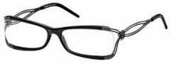 Roberto Cavalli RC0635 Eyeglasses Eyeglasses - 001 Shiny Black 