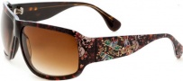 Ed Hardy Rock Sunglasses Sunglasses - Grey Horn / Grey Gradient