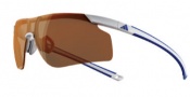 Adidas A185 Adizero Tempo L Sunglasses Sunglasses - White Blue / LST Active