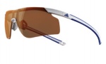 Adidas A186 Adizero Tempo S Sunglasses Sunglasses - White Blue / LST Active 