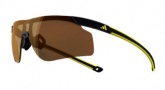 Adidas A186 Adizero Tempo S Sunglasses Sunglasses - Black Yellow / LST Contrast
