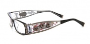 Ed Hardy EHO 712 Eyeglasses Eyeglasses - Black Crystal