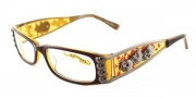 Ed Hardy EHO 712 Eyeglasses Eyeglasses - Sky Amber