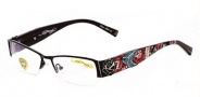 Ed Hardy EHO 716 Eyeglasses Eyeglasses - Black