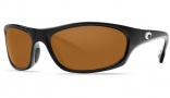 Costa Del Mar Maya Sunglasses Black Frame Sunglasses - Dark Amber / 400G
