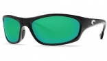 Costa Del Mar Maya Sunglasses Black Frame Sunglasses - Green Mirror / 400G