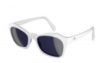 Adidas Foray Sunglasses  Sunglasses - 6051 White Originals Blue / Steel Blue Mirror