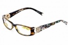 Ed Hardy EHO 718 Eyeglasses Eyeglasses - Olive
