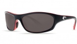 Costa Del Mar Maya Sunglasses Black Coral Frame Sunglasses - Dark Gray / 400G
