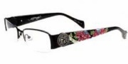 Ed Hardy EHO 726 Eyeglasses Eyeglasses - Shiny Black