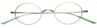Modo 0137 Eyeglasses Eyeglasses - Brushed Silver 