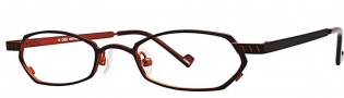 OGI Eyewear 2230 Eyeglasses Eyeglasses - 738 Dark Brown / Burnt Orange 