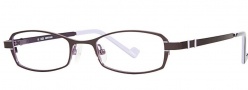 OGI Eyewear 2235 Eyeglasses Eyeglasses - 1248 Dark Brown / Lilac 