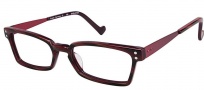 OGI Eyewear 3063 Eyeglasses Eyeglasses - 359 Red Cadet / Stripe Red 