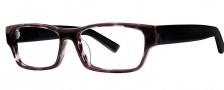 OGI Eyewear 3108 Eyeglasses Eyeglasses - 1420 Red Gray Black / Strato Black 