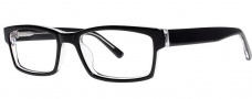 OGI Eyewear 3110 Eyeglasses Eyeglasses - 106 Black / Crystal 