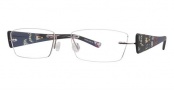 Ed Hardy Lites EHL 815 Eyeglasses Eyeglasses - Gunmetal