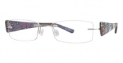 Ed Hardy Lites EHL 817 Eyeglasses Eyeglasses - Silver