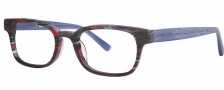 OGI Eyewear 3113 Eyeglasses Eyeglasses - 1449 Red Purple Camouflage / Blue 