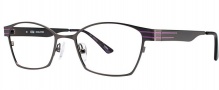 OGI Eyewear 3502 Eyeglasses Eyeglasses - 1299 Dark Gunmetal / Purple