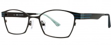 OGI Eyewear 3502 Eyeglasses Eyeglasses - 1264 Dark Olive / Aqua 