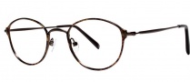 OGI Eyewear 3504 Eyeglasses Eyeglasses - 1325 Brown Demi Foil / Dark Brown 