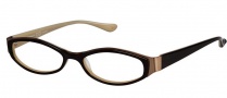 OGI Eyewear 4006 Eyeglasses Eyeglasses - 1118 Cherrywood / Antique Gold 