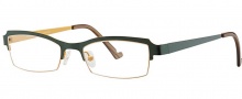 OGI Eyewear 4021 Eyeglasses Eyeglasses - 1126 Dark Olive / Dark Mustard 