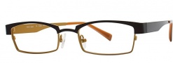 OGI Eyewear 4025 Eyeglasses Eyeglasses - 1253 Dark Brown / Light Bronze 