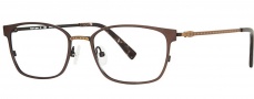 OGI Eyewear 4026 Eyeglasses Eyeglasses - 1326 Brown / Light Antique Gold 