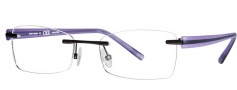 OGI Eyewear 503 Eyeglasses Eyeglasses - 55 Purple / Black 