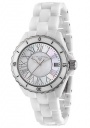 Swiss Legend Women&rsquo;s Karamica 20050 Watch Watches - 20050-WWSR White Ceramic / White Mother of Pearl Dial