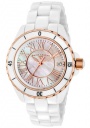 Swiss Legend Women&rsquo;s Karamica 20050 Watch Watches - 20050-WWRR1 White Ceramic Band / White Mother of Pearl Dial