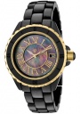 Swiss Legend Women&rsquo;s Karamica 20050 Watch Watches -  20050-BKBGR Black Ceramic Band / Black Mother of Pearl Dial