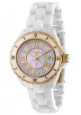 Swiss Legend Women&rsquo;s Karamica 20050 Watch Watches -  20050-WWGR White Ceramic Band / White Mother of Pearl